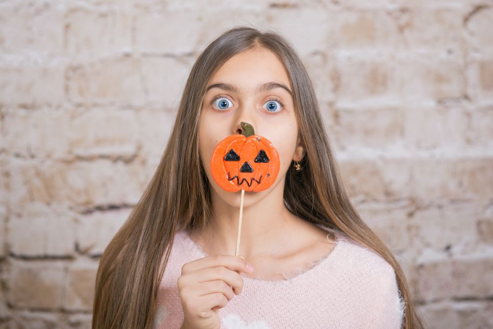 Halloween with braces