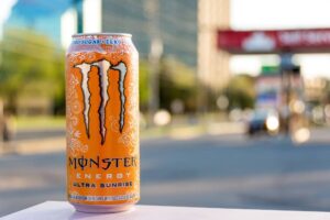 drink monster with braces
