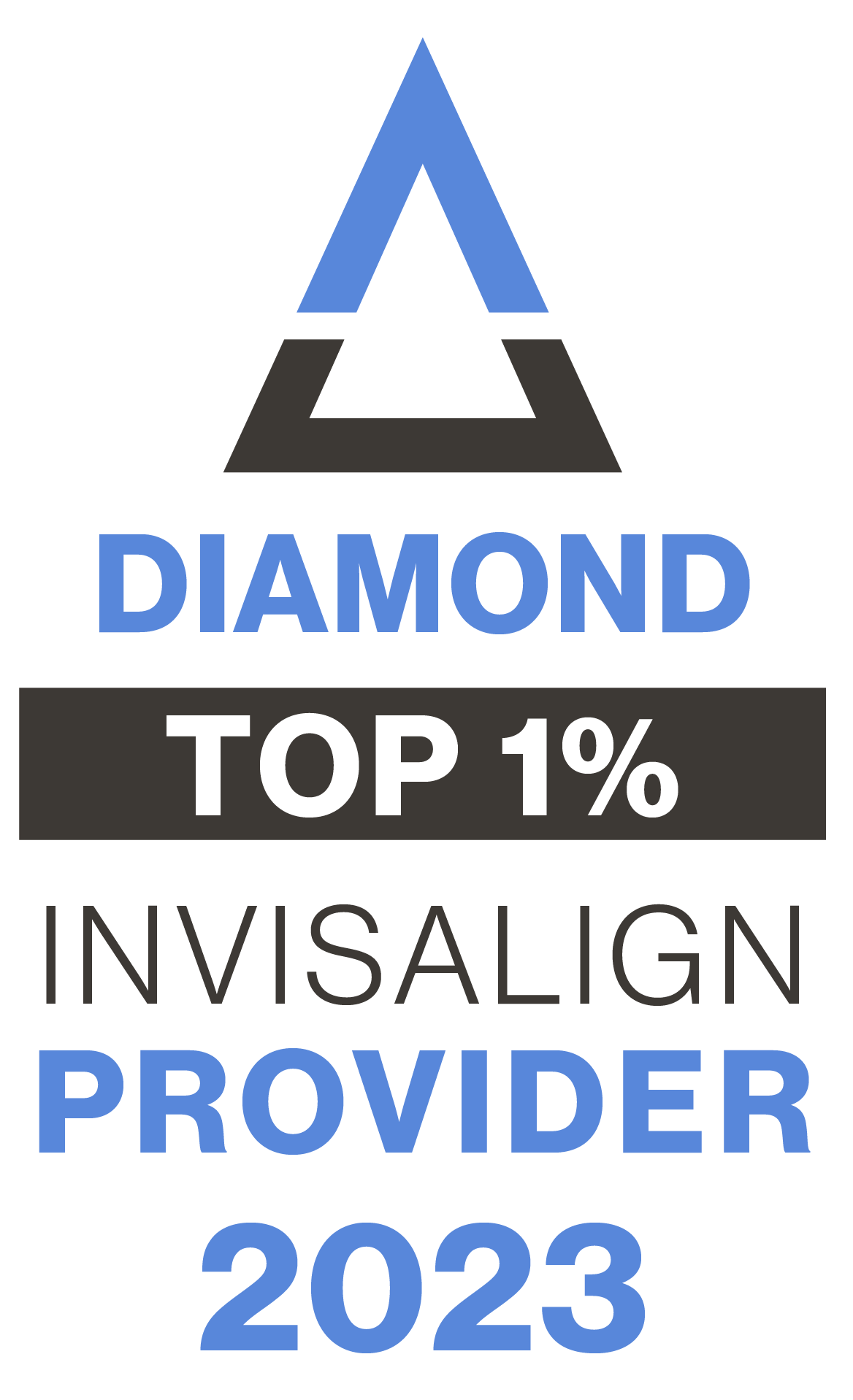 Milnor Invisalign Status logo_Diamond 2023
